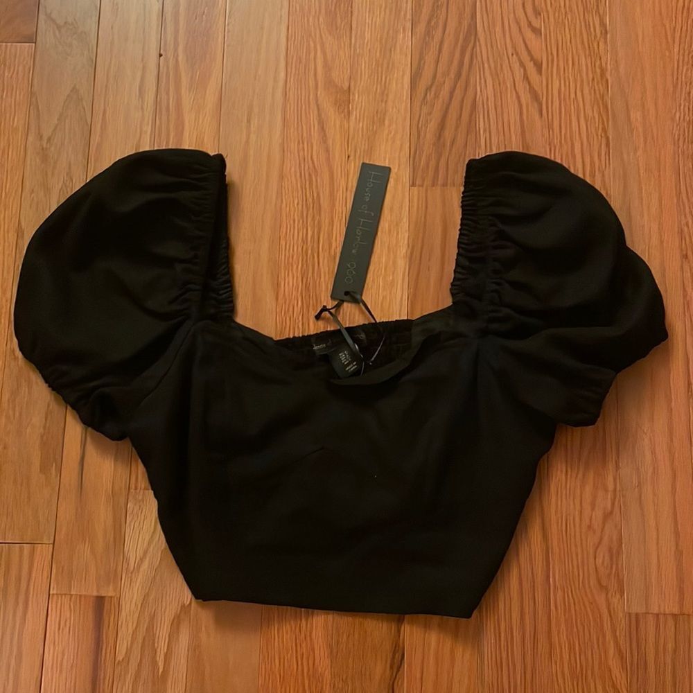 House of Harlow 1960 Cropped Blouse